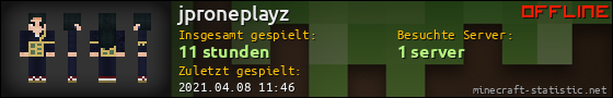 Benutzerleisten 560x90 für jproneplayz