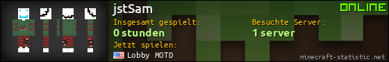 Benutzerleisten 560x90 für jstSam