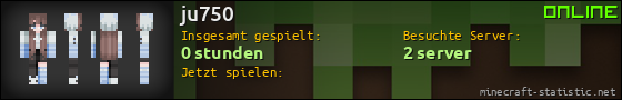 Benutzerleisten 560x90 für ju750