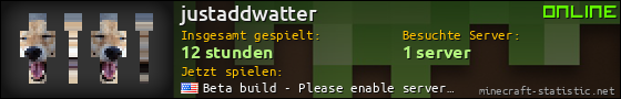 Benutzerleisten 560x90 für justaddwatter