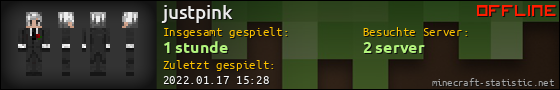 Benutzerleisten 560x90 für justpink