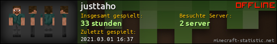 Benutzerleisten 560x90 für justtaho
