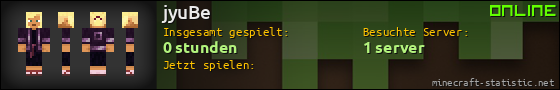 Benutzerleisten 560x90 für jyuBe