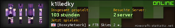 Benutzerleisten 560x90 für k1lledky