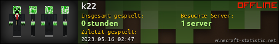 Benutzerleisten 560x90 für k22