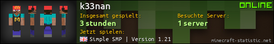 Benutzerleisten 560x90 für k33nan