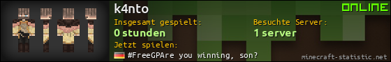 Benutzerleisten 560x90 für k4nto