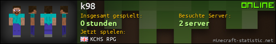Benutzerleisten 560x90 für k98