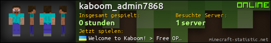 Benutzerleisten 560x90 für kaboom_admin7868