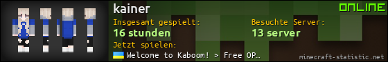 Benutzerleisten 560x90 für kainer