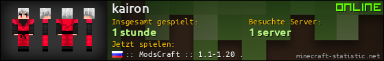 Benutzerleisten 560x90 für kairon