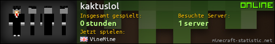 Benutzerleisten 560x90 für kaktuslol