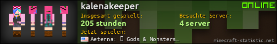 Benutzerleisten 560x90 für kalenakeeper