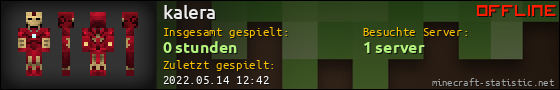 Benutzerleisten 560x90 für kalera