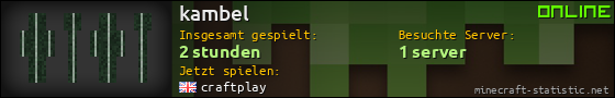 Benutzerleisten 560x90 für kambel