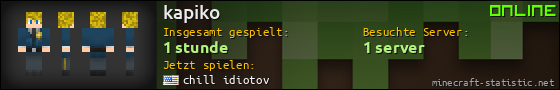 Benutzerleisten 560x90 für kapiko