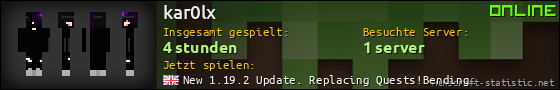 Benutzerleisten 560x90 für kar0lx