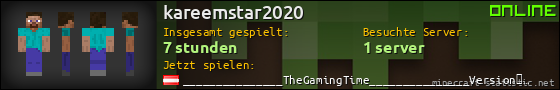 Benutzerleisten 560x90 für kareemstar2020