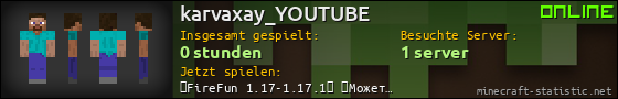 Benutzerleisten 560x90 für karvaxay_YOUTUBE