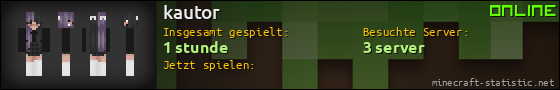 Benutzerleisten 560x90 für kautor