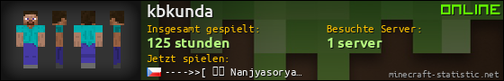 Benutzerleisten 560x90 für kbkunda