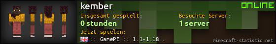 Benutzerleisten 560x90 für kember