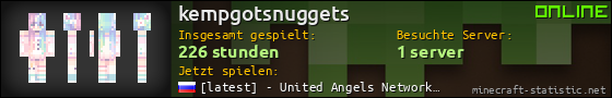 Benutzerleisten 560x90 für kempgotsnuggets