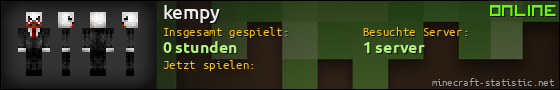 Benutzerleisten 560x90 für kempy