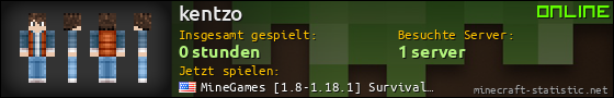Benutzerleisten 560x90 für kentzo