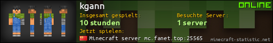 Benutzerleisten 560x90 für kgann