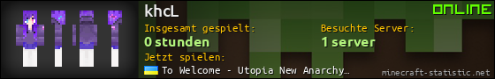Benutzerleisten 560x90 für khcL