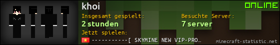 Benutzerleisten 560x90 für khoi