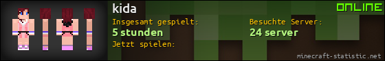 Benutzerleisten 560x90 für kida