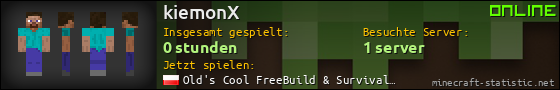 Benutzerleisten 560x90 für kiemonX