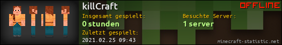 Benutzerleisten 560x90 für killCraft