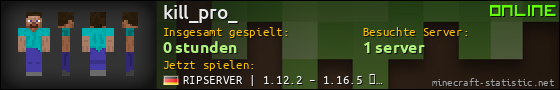 Benutzerleisten 560x90 für kill_pro_