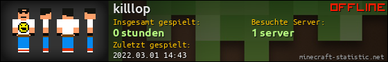 Benutzerleisten 560x90 für killlop