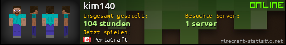 Benutzerleisten 560x90 für kim140