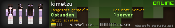 Benutzerleisten 560x90 für kimetzu