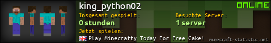 Benutzerleisten 560x90 für king_python02