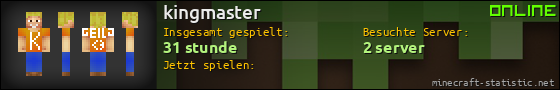 Benutzerleisten 560x90 für kingmaster