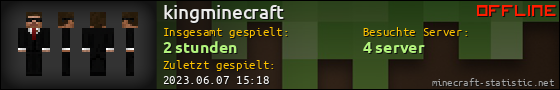 Benutzerleisten 560x90 für kingminecraft