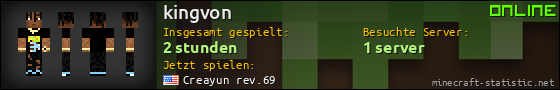 Benutzerleisten 560x90 für kingvon