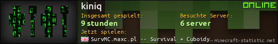 Benutzerleisten 560x90 für kiniq