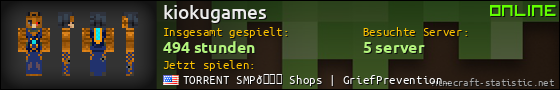 Benutzerleisten 560x90 für kiokugames