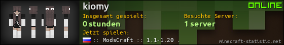 Benutzerleisten 560x90 für kiomy