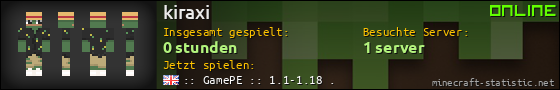 Benutzerleisten 560x90 für kiraxi