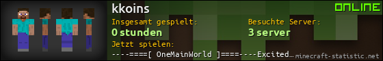 Benutzerleisten 560x90 für kkoins
