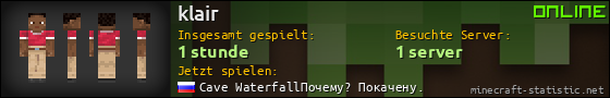 Benutzerleisten 560x90 für klair