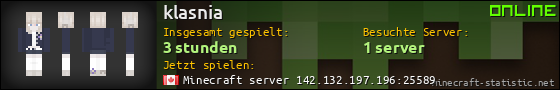 Benutzerleisten 560x90 für klasnia